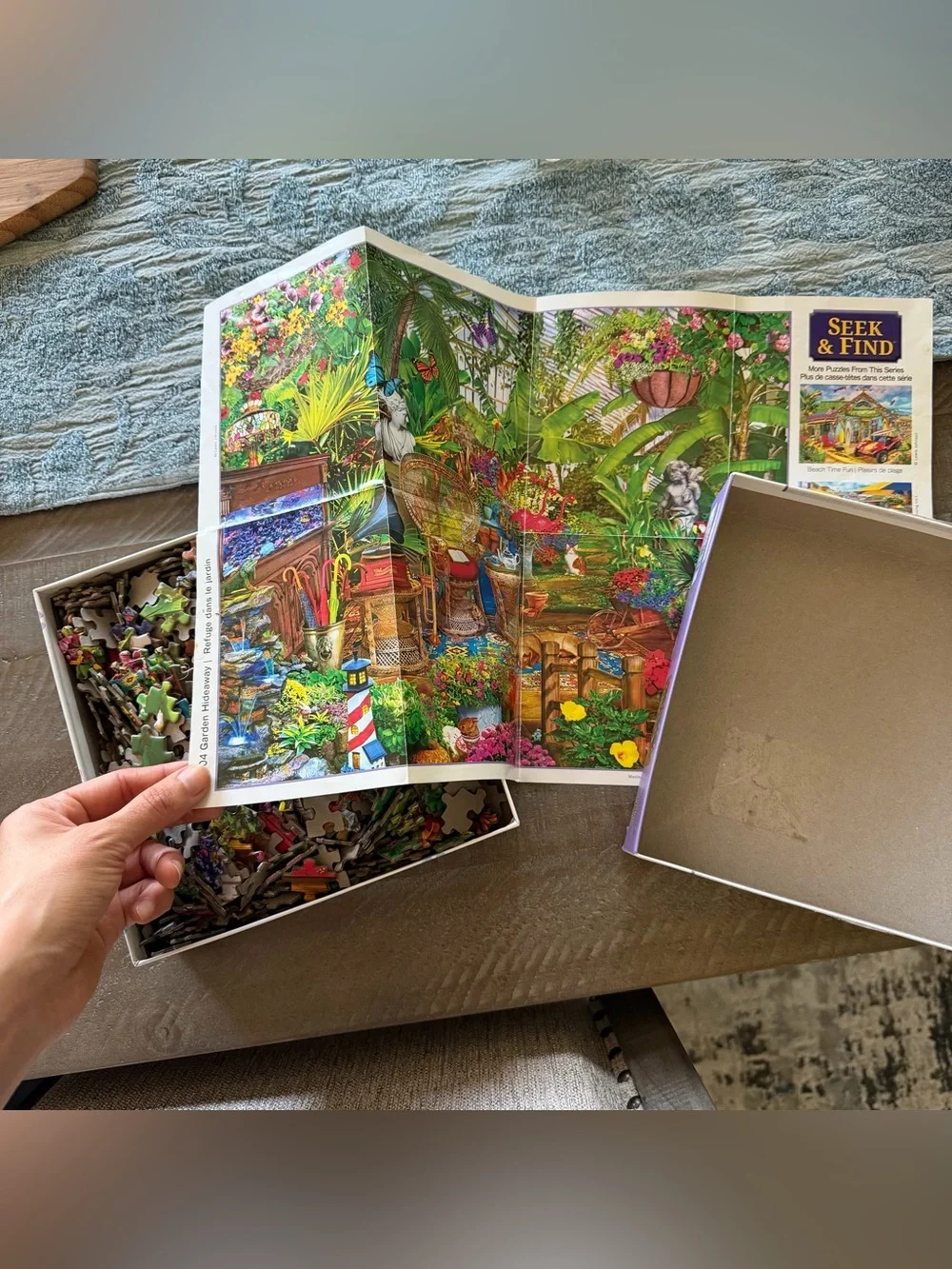 Tropical Greenhouse Puzzle Seek & Find